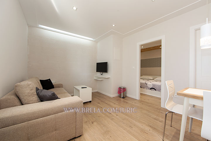 Apartments Juri, Brela Soline - living room