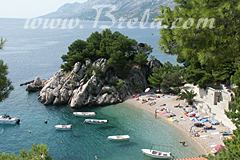 Small beaches for private sense of freedom and peace