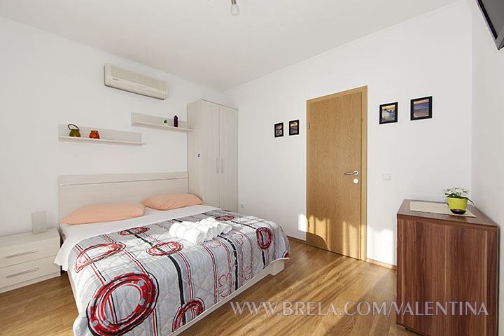 apartments Valentina, Brela Šit - second bedroom