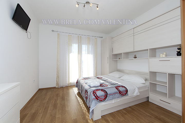 apartments Valentina, Brela Šit - bedroom