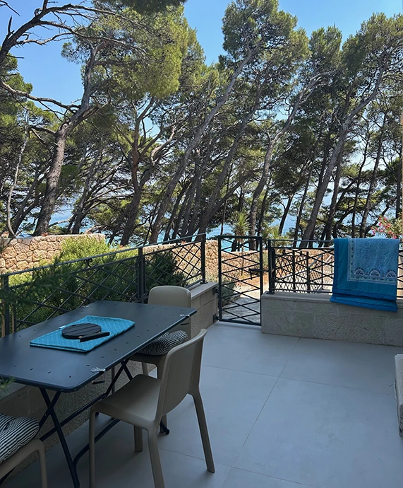 Apartment Romance, Brela - terrace