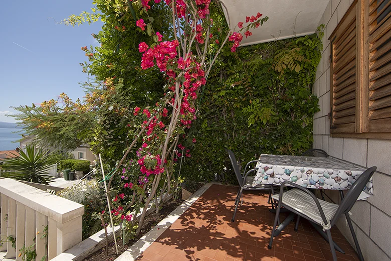 Apartments Villa Ambasador, Brela - balcony with seaview