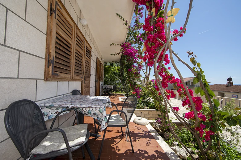 Apartments Villa Ambasador, Brela - balcony with seaview