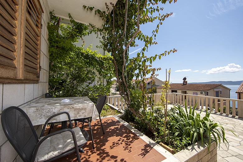 Apartments Villa Ambasador, Brela - balcony with seaview