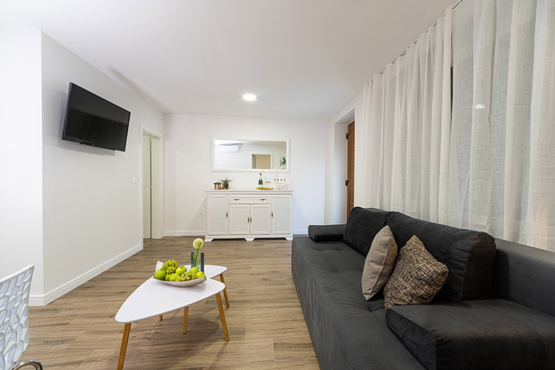Villa Amore apartments, Brela - living room