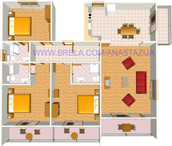 Wohnung Plan