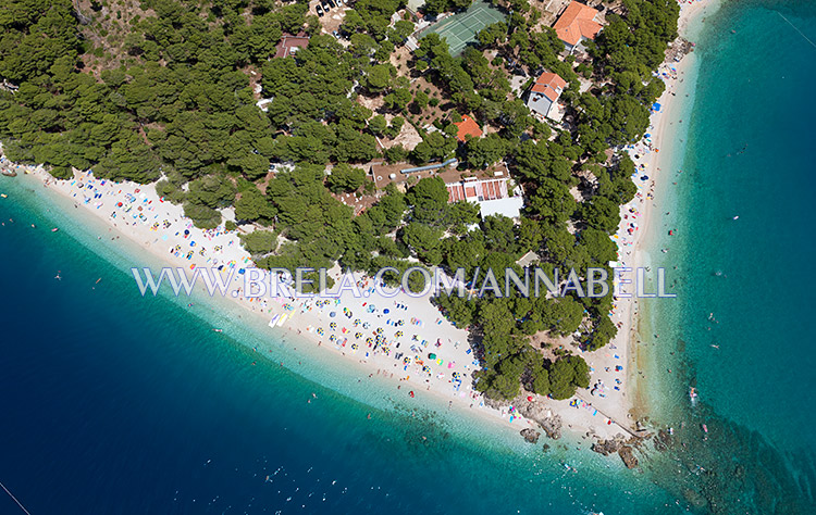 Punta Rata - most famous beach in Croatia