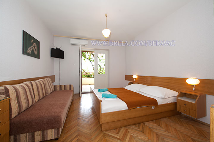 Villa Libertas, Brela - bedroom