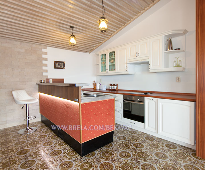 Villa Libertas, Brela - kitchen, bar