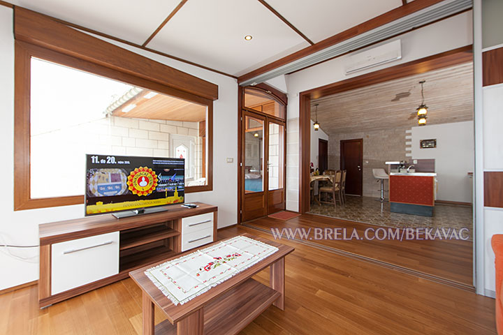Villa Libertas, Brela - living room
