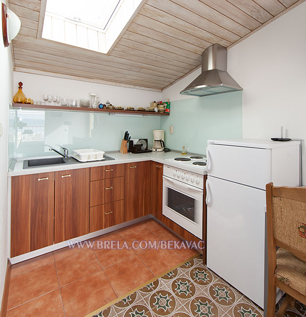 Villa Libertas, Brela - kitchen