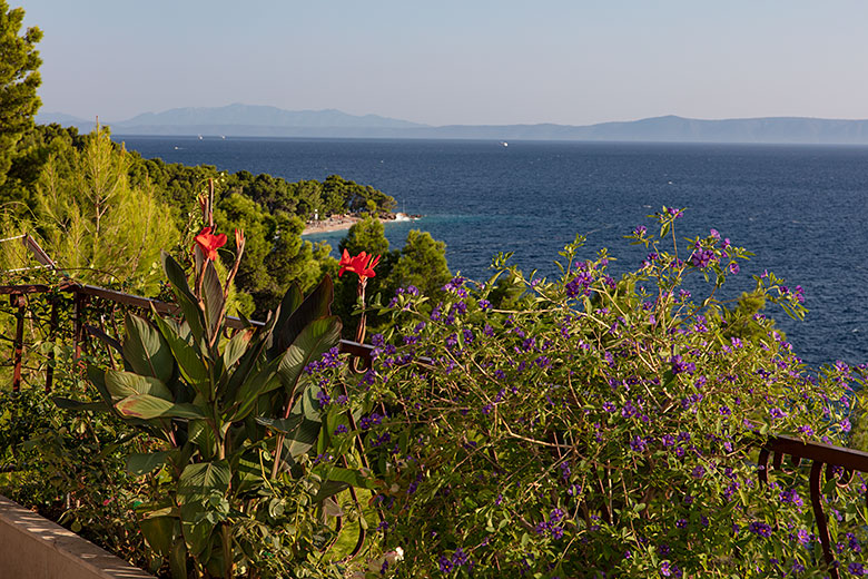 sea view from terrace - apartments Victoria, Brela