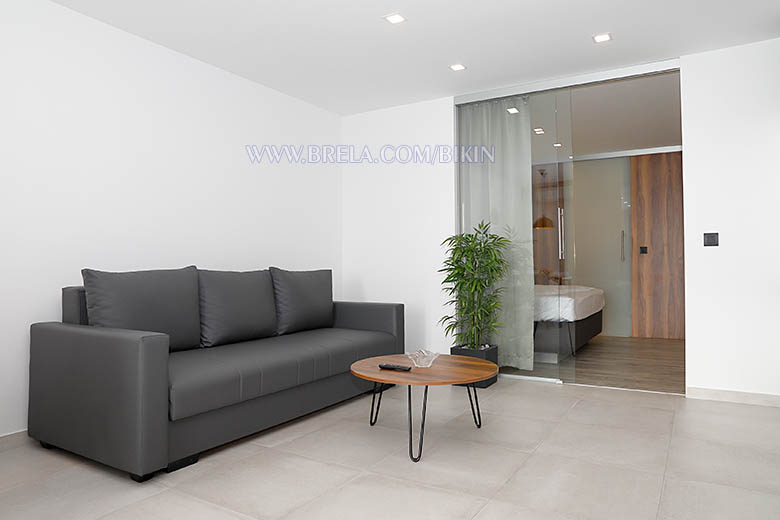 Apartments Bikin, Brela - living room