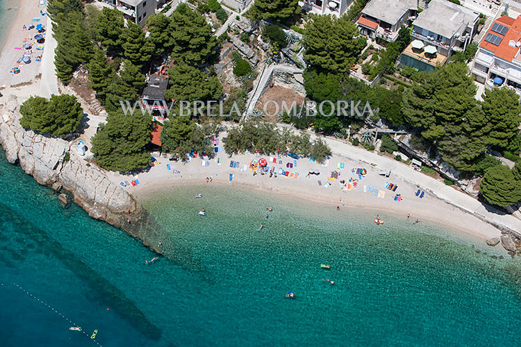 Breal Šćit (Scit) beach aerial photo