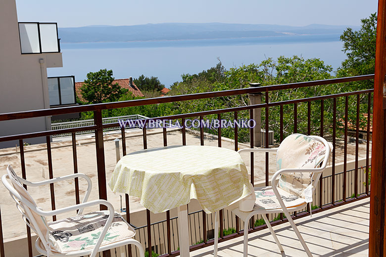 Apartments Branko, Brela - balcony