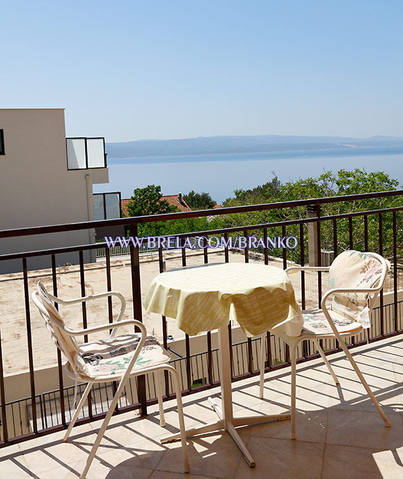 Apartments Branko, Brela - balcony