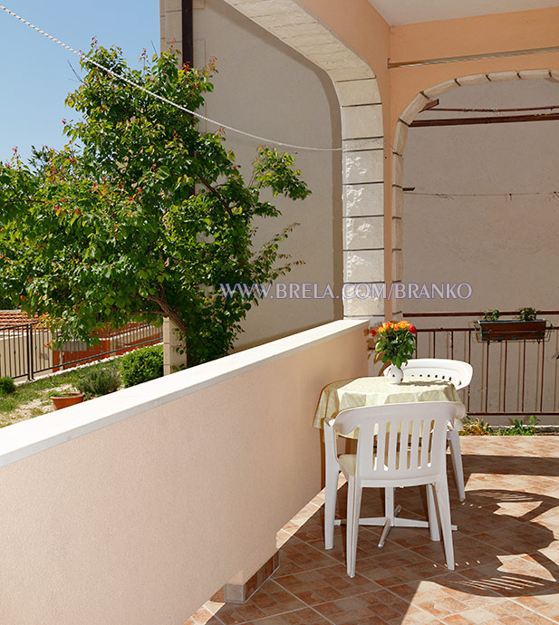 Apartments Branko, Brela - balcony