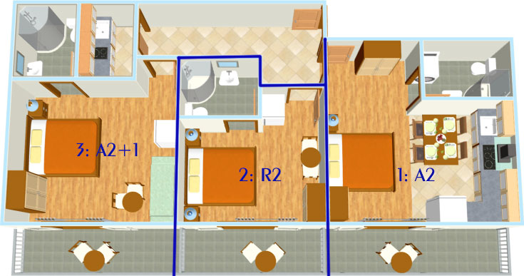 plan of whole floor