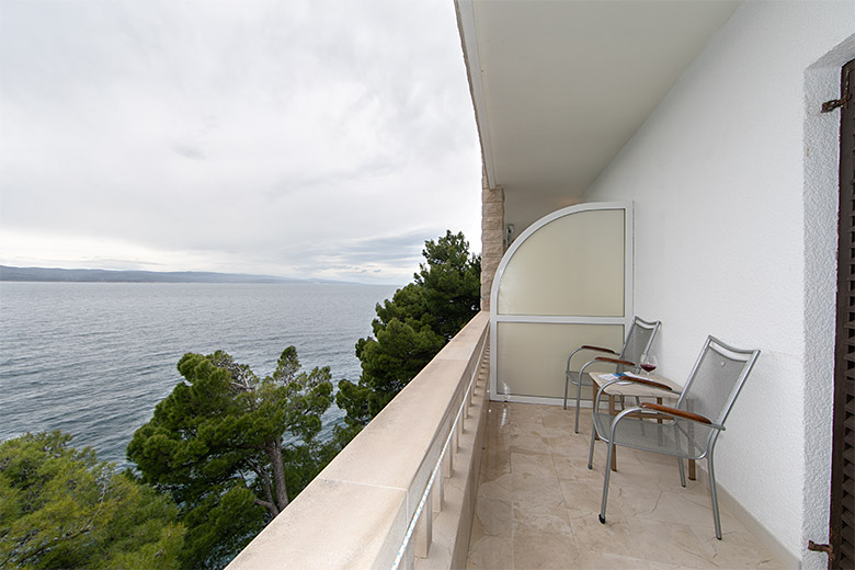 Apartments Brelasunshine, Brela - balcony with seaview