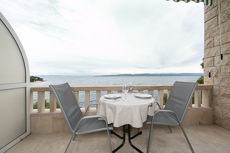 Apartments Brelasunshine, Brela - balcony with seaview