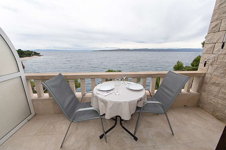 Apartments Brelasunshine, Brela - balcony with seaview