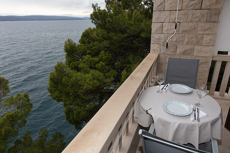 Apartments Brelasunshine, Brela - balcony with sea view