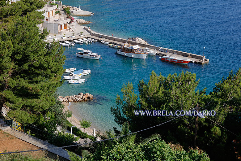 Apartments Darko, Brela - balcony with sea view