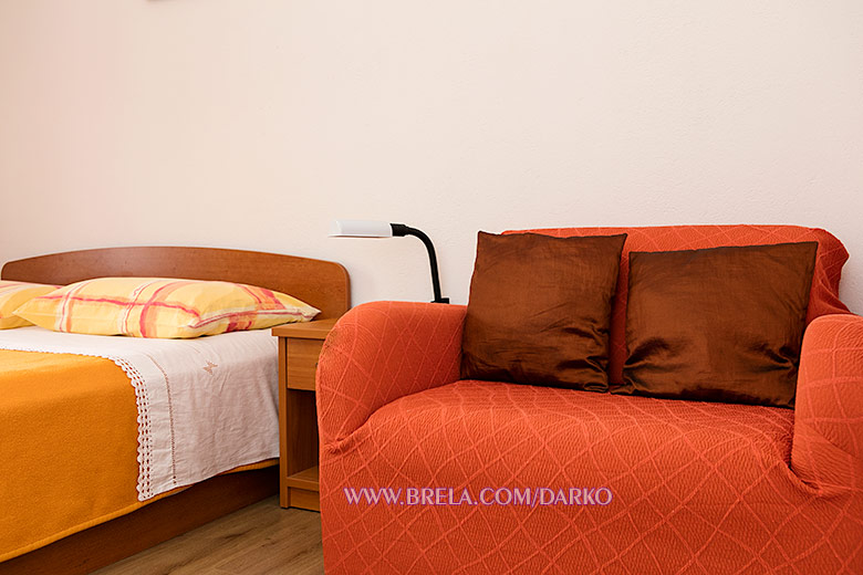 apartments Darko, Brela - bedroom