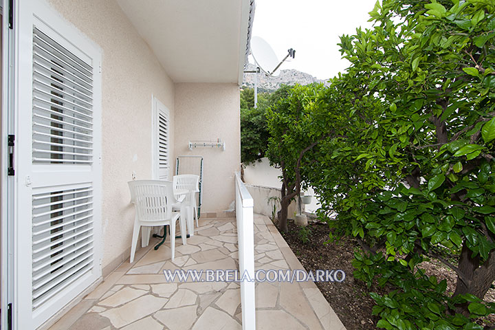 apartments Darko, Brela - balcony