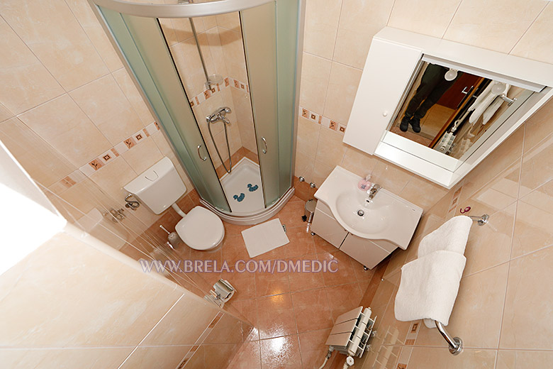 apartments Medi, Brela - bathroom