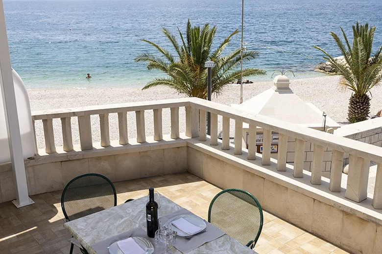 apartments Doko, Brela - seaview from terrace