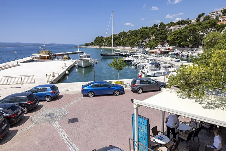 apartments Doko, Brela - seaview from terrace