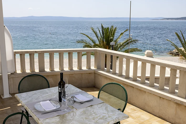 apartments Doko, Brela - seaview from terrace