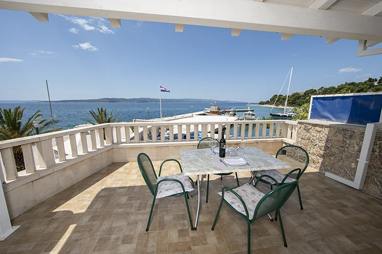 apartments Doko, Brela - seaview from terrace