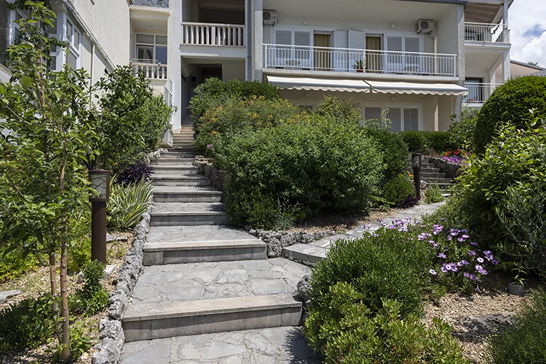 Apartments Pavica, aerial view