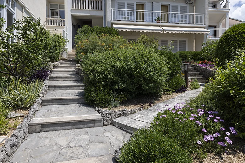 Apartments Pavica, aerial view