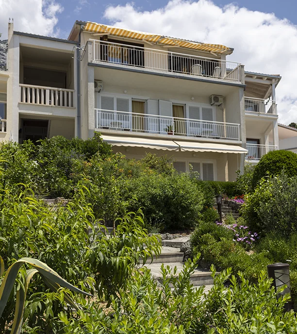 Apartments Pavica, aerial view