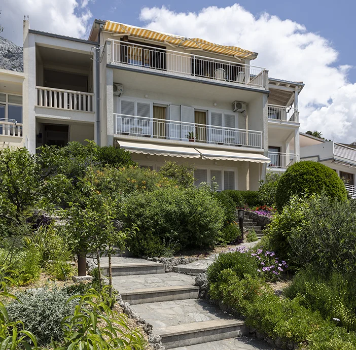 Apartments Pavica, aerial view