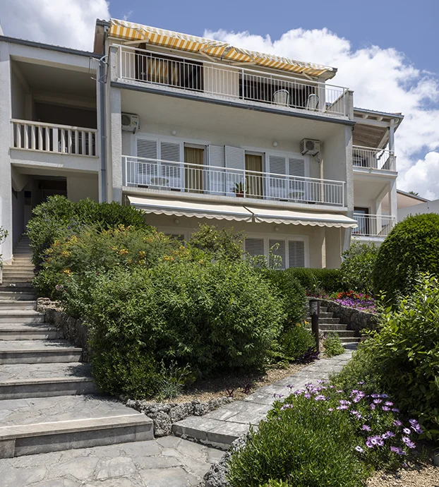 Apartments Pavica, aerial view