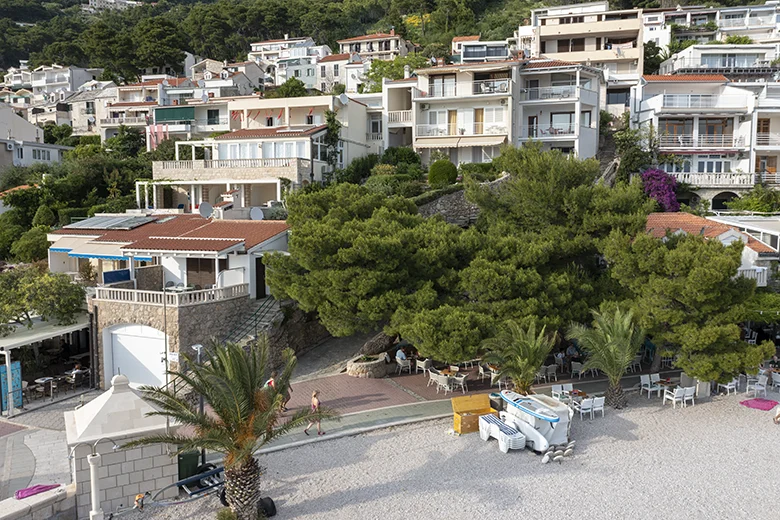 Apartments Pavica, aerial view