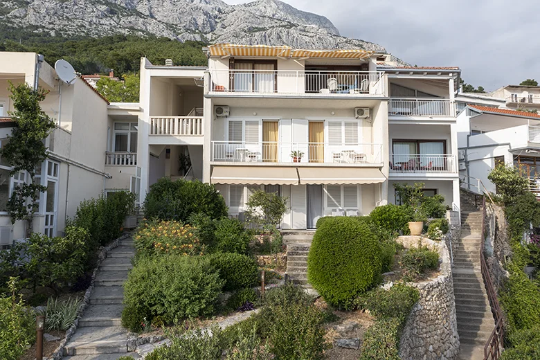 Apartments Pavica, aerial view