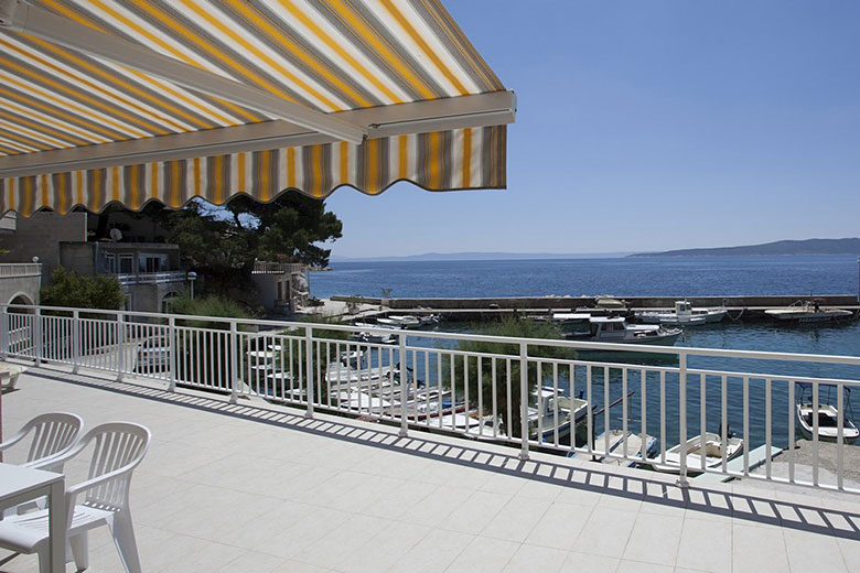 Apartments StoMarica, Brela - balcony with sea view