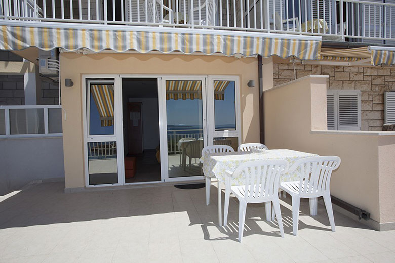 Apartments StoMarica, Brela - balcony with sea view