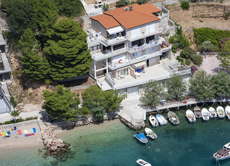 Apartments StoMarica, aerial view