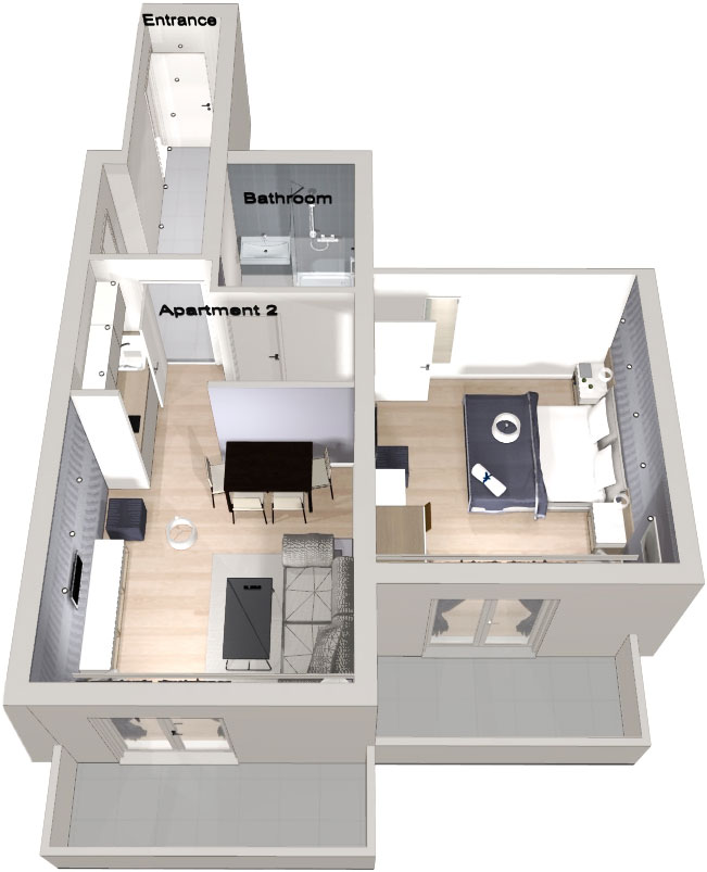 apartment's plan