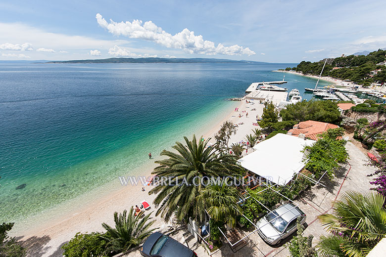 Beautiful panorama from apartments Guliver - Brela Soline