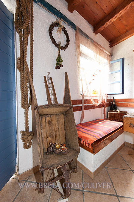 entrance in wine cellar