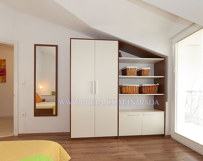 bedroom deetail: wardrobe and mirror