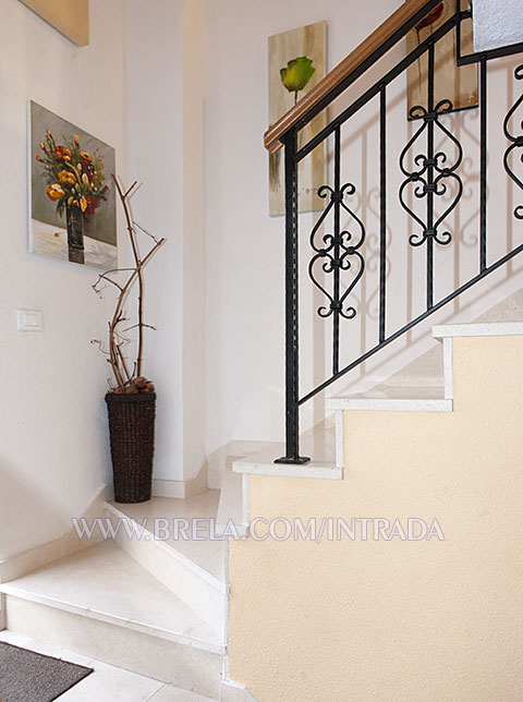 decorative stairs in apartment