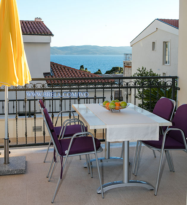 Apartments Marija, Brela - balcony